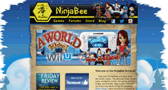 Desktop Screenshot of ninjabee.com